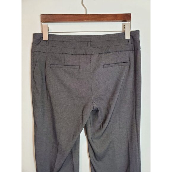 RW&CO Women Madison Pants Size 8 Mid Rise Black Wide-Leg Office Career - Picture 3 of 13